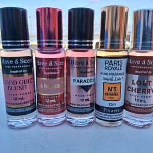 Women's Perfume Set - Blush, Bomb, Paradox, Royale, Lost